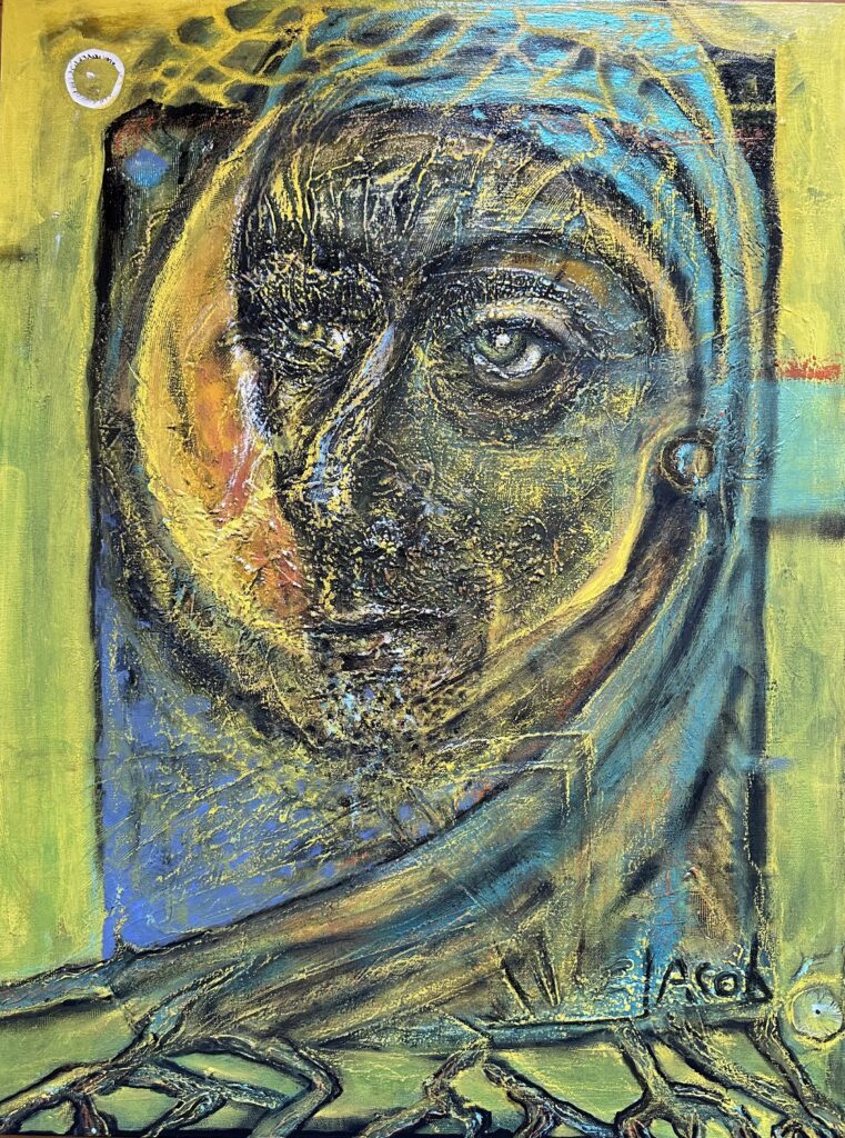 Bien ancré, bien connecté - 24x18 - 435$