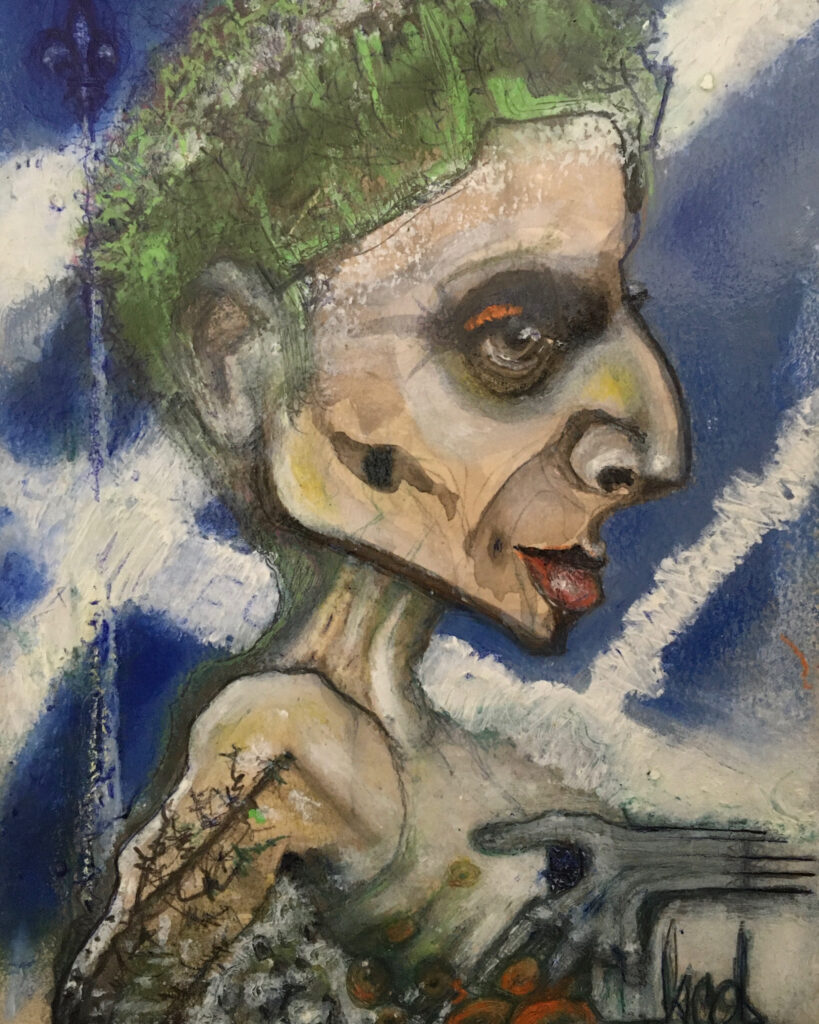 Madame Chemtrails - 8x6 - 50$